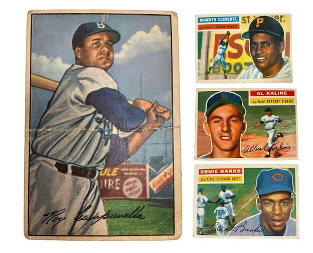 Father & Son Sports Card Collection 1948 Bowman to 1960 Topps. Unpicked! -  Tom Hall Auctions, Inc.